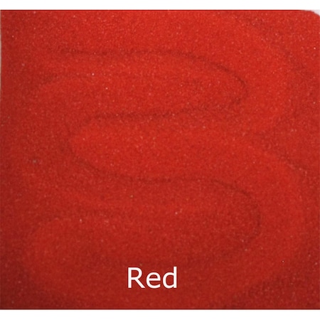 Scenic Sand 25 lbs Activa Bag of Bulk Colored Sand, Red SC81464